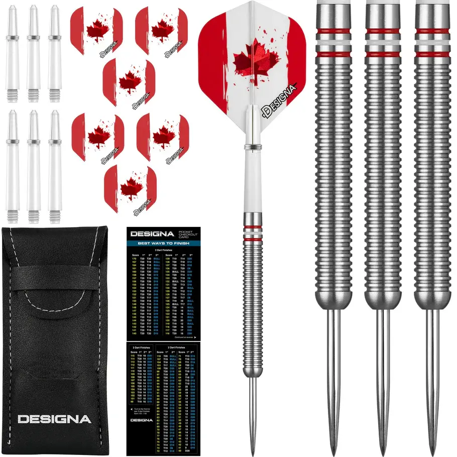 Designa - Patriot X 'Canada' - Steel Tip Set