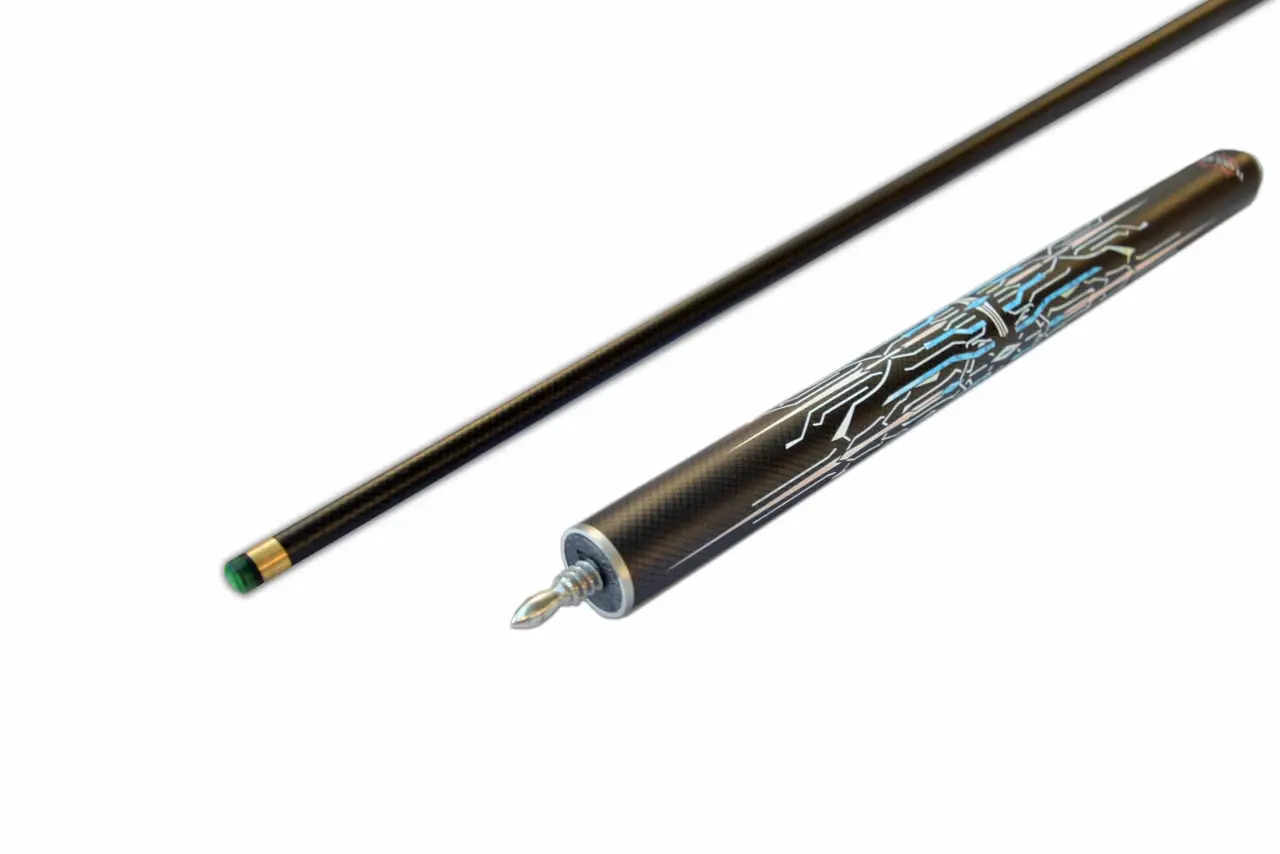 Hans Delta - 3/4 Cut - Graphite Snooker Cue, image 2