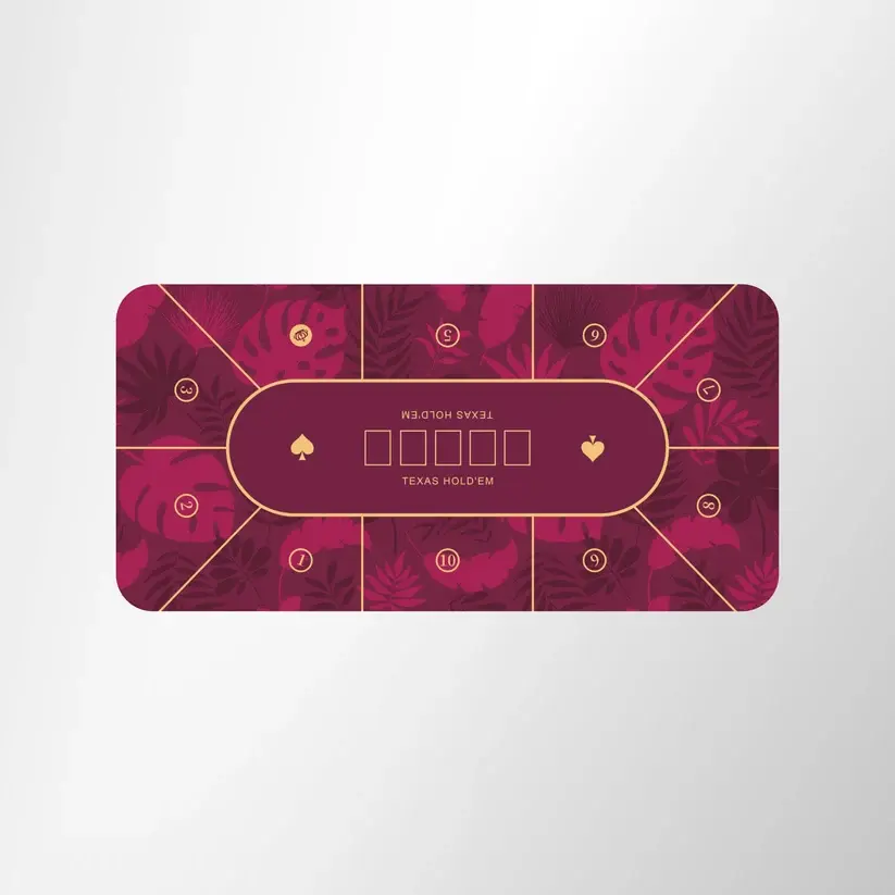 Texas Hold'em - Portable Poker Mat - 70" x 35", image 2
