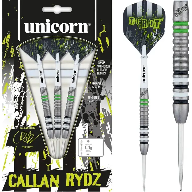 Unicorn - Callan Rydz - Steel Tip Set
