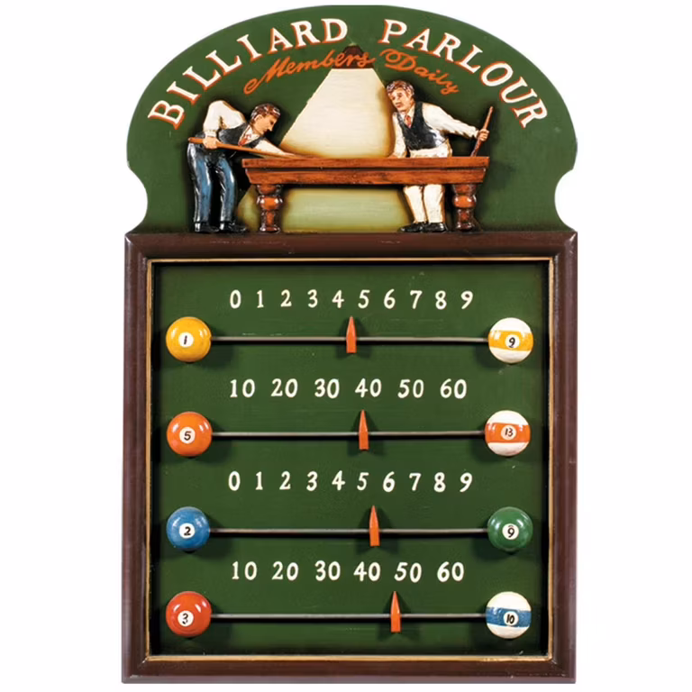 Ram - 'Members Daily' Billiard Scoreboard