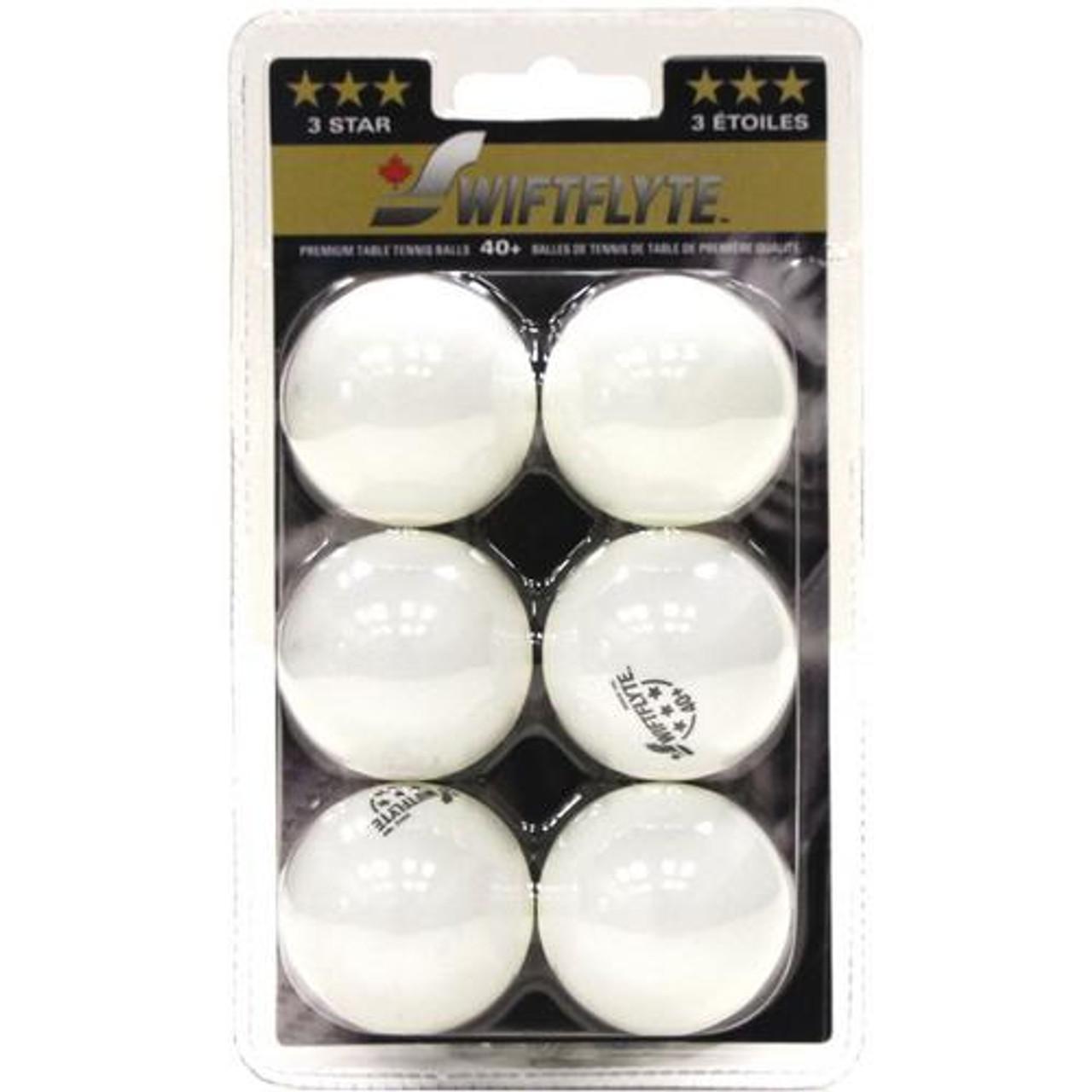 Swiftflyte - Table Tennis Balls - 6 Pack