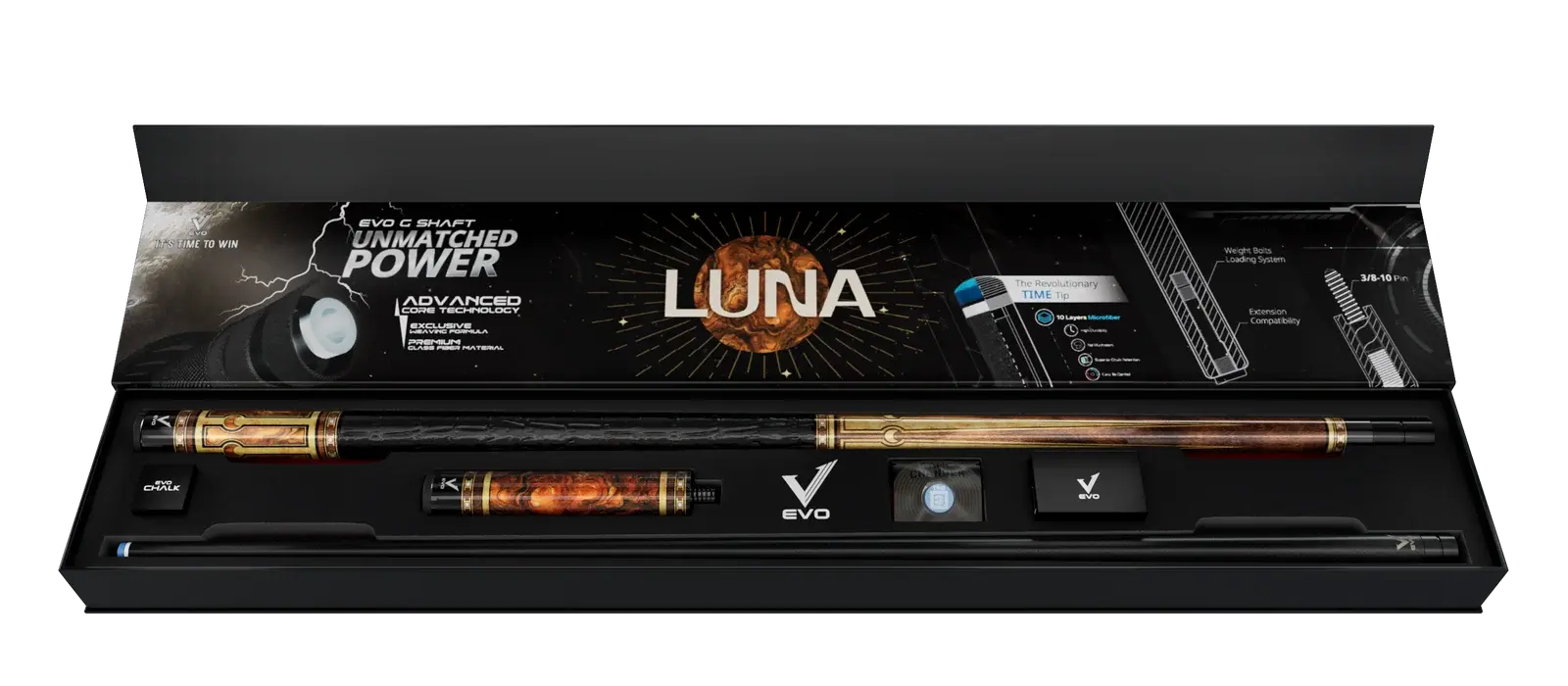 Evo - Luna Series - Play Cue - MaxBing Edition
