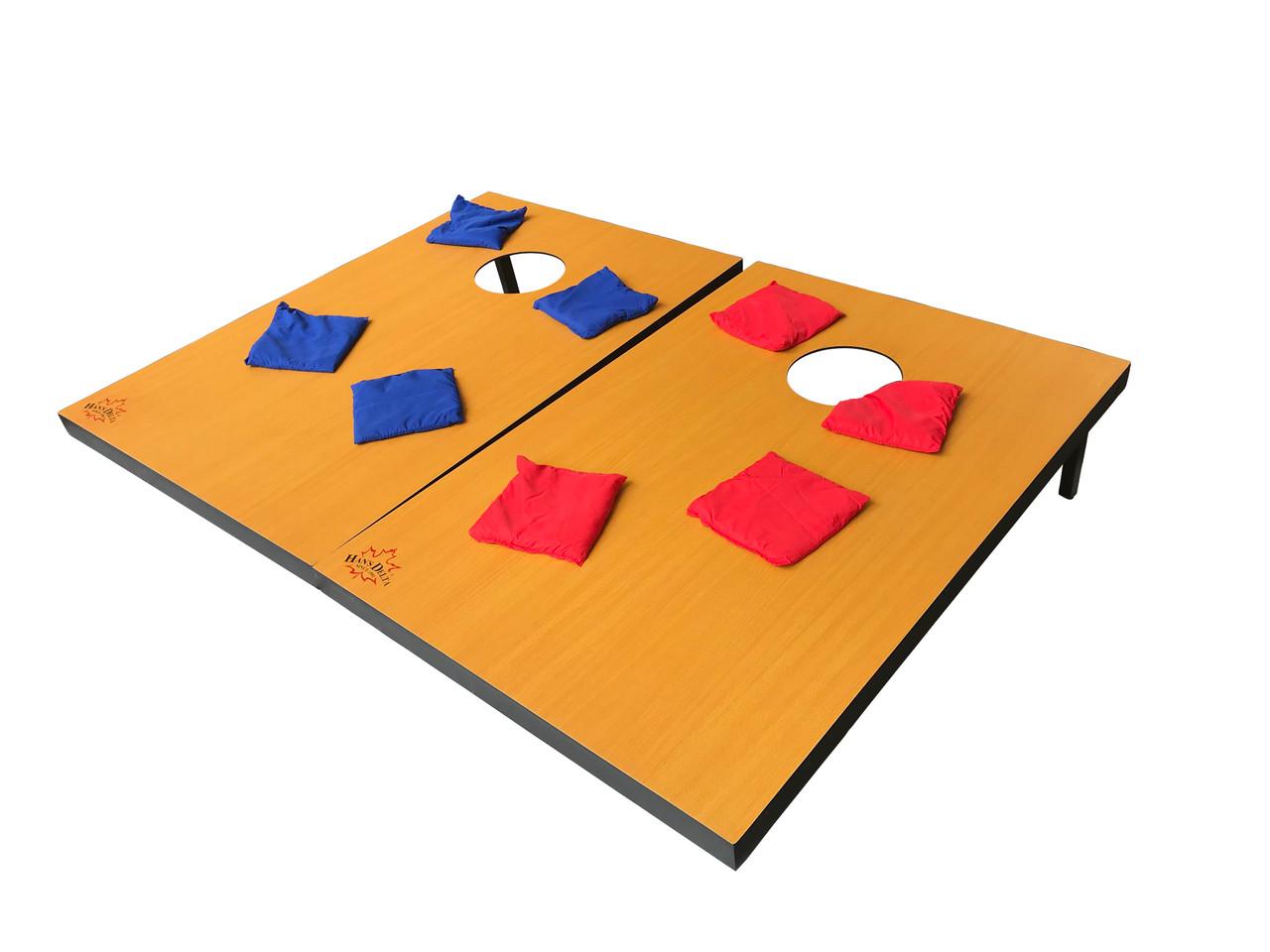 Hans Delta - 3/4 size Laminate Finish - Cornhole Set