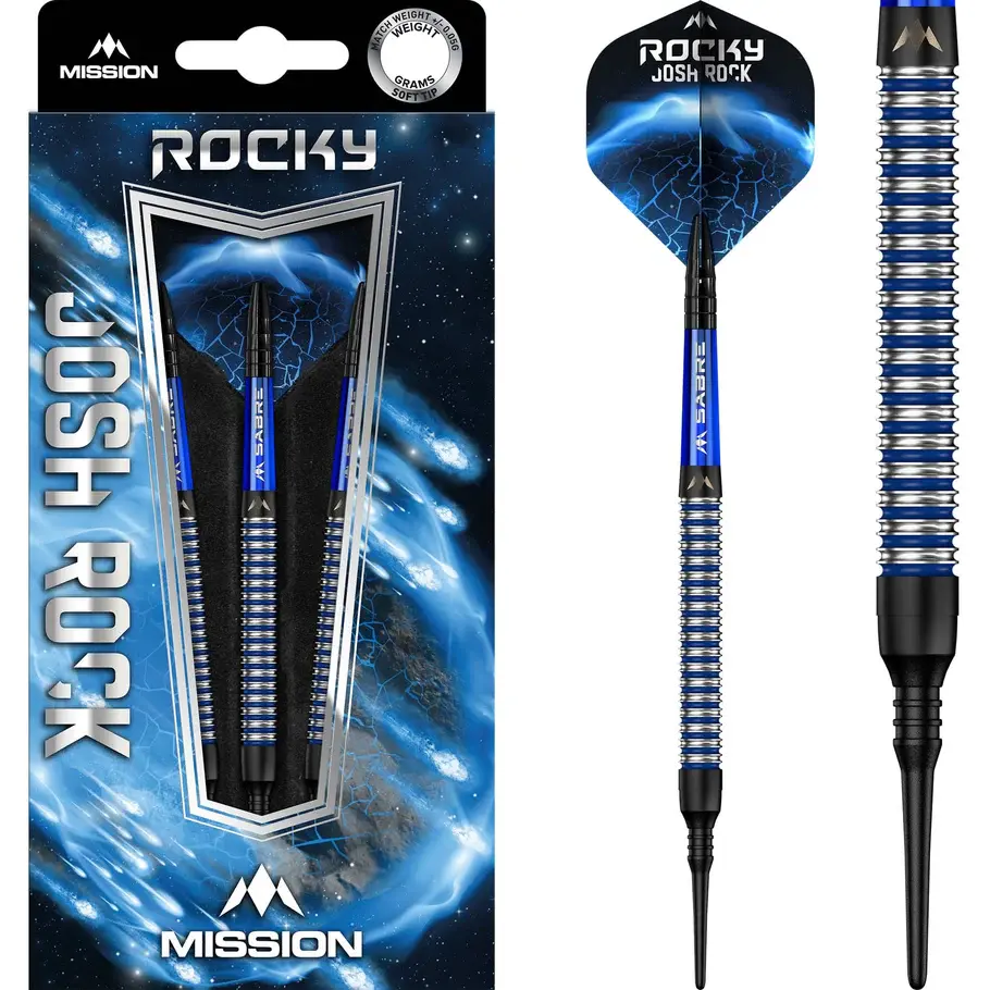 Mission - Josh Rock 'Rocky' 95% Tungsten - Soft Tip