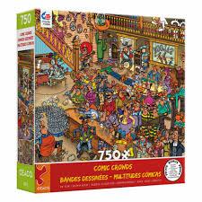 Ceaco - 750 Piece Puzzle - Comic Crowds