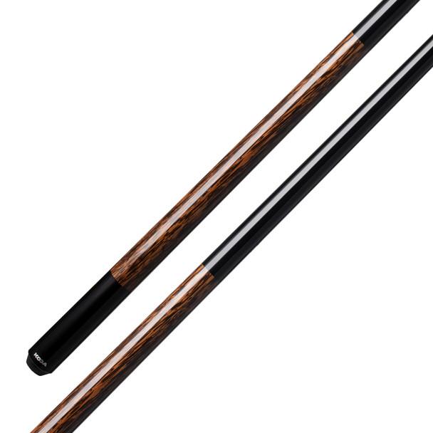 Koda - Black with Wood Graphic Pool Cue, image 2