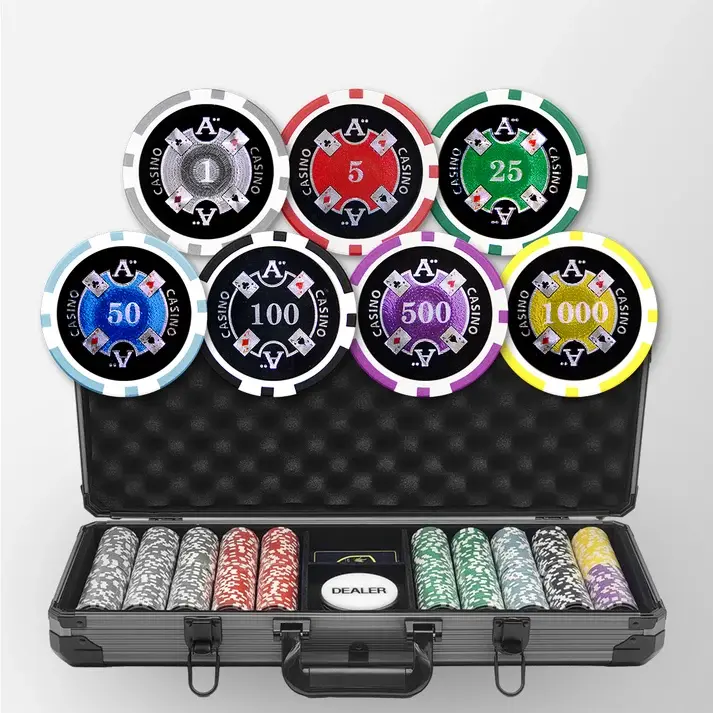 MRC Poker - Ace Casino - 500 Piece Set, image 2