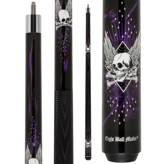 Eight Ball Mafia - EBM29 Skull with Feather Headpiece