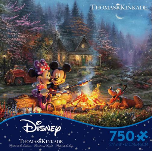 Thomas Kinkade - 750 Piece Puzzle - Disney Scenarios 