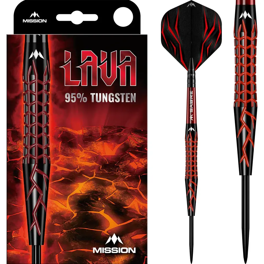 Mission - Lava - Steel Tip Set