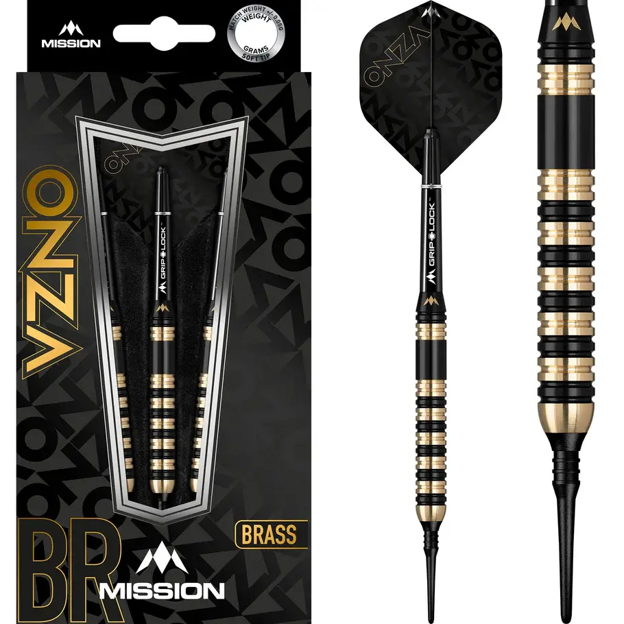 Mission - Onza M3 - Soft Tip Brass Darts