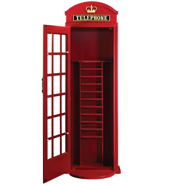 RAM Gameroom - English Phone Booth - Cue Holder, image 2
