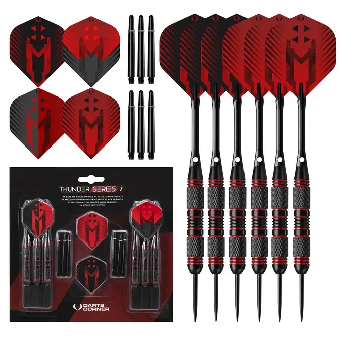 Darts Corner - Thunder Series 1 - Steel Tip Set, image 2