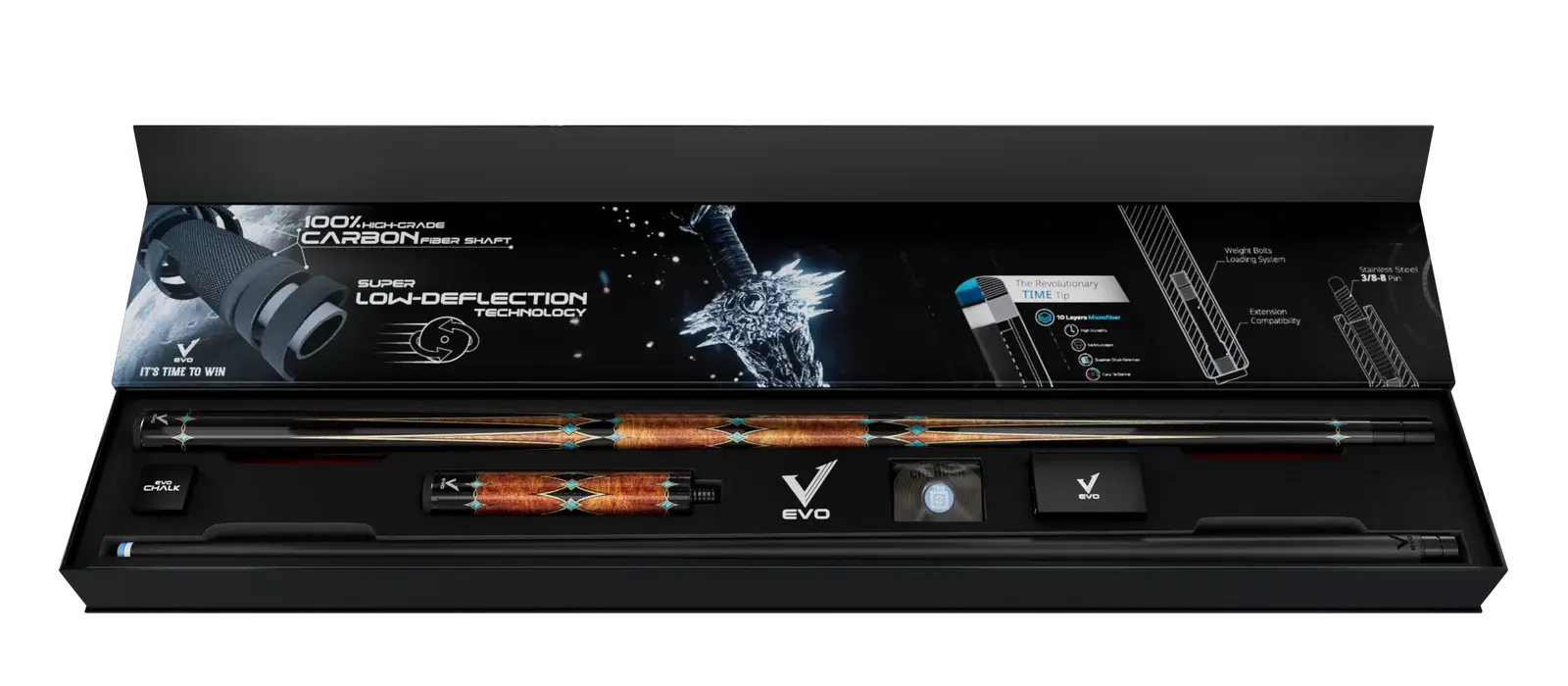 Evo - Crystal Series Play Cue - MaxBing Edition