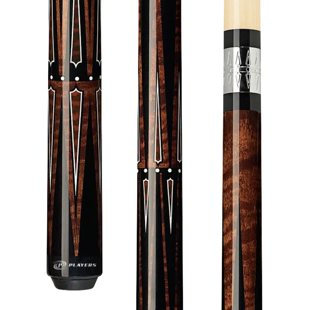 Players - AC20 Dark English Stain on Snakewood Cue