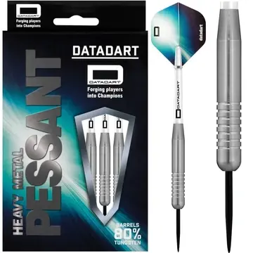 Datadart - Heavy Metal 'Pessant' - Steel Tip Set