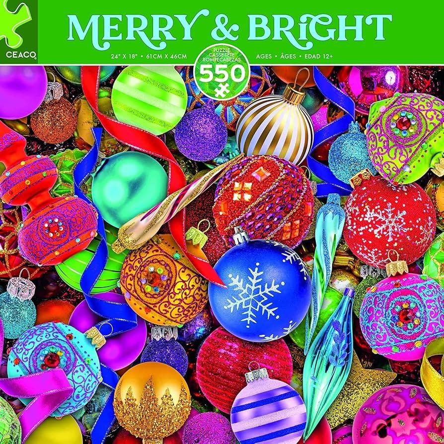 Ceaco - 550 Piece Puzzle - 'Merry & Bright', image 2