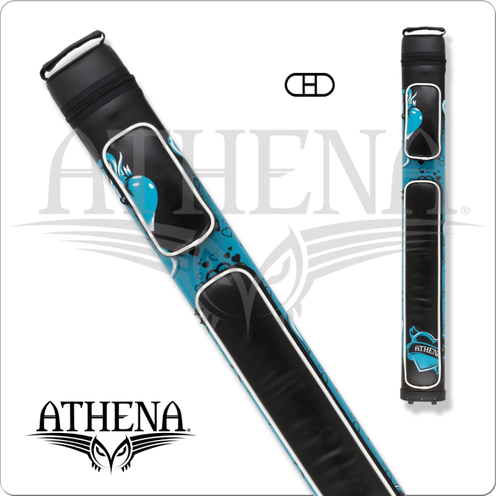 Athena 2x2 Hard Shell Case - Blue Hearts
