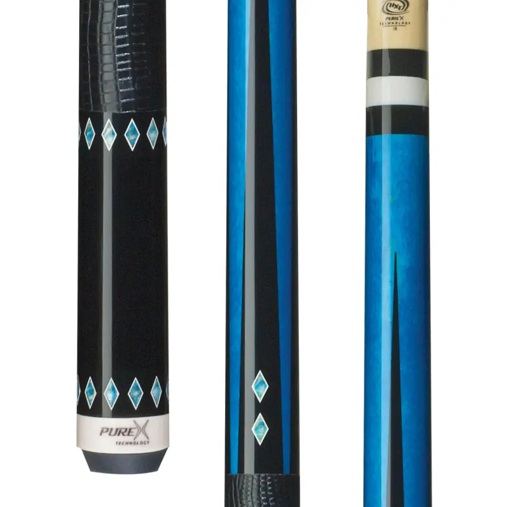 PureX - HXT32 Teal Birdseye Maple Cue