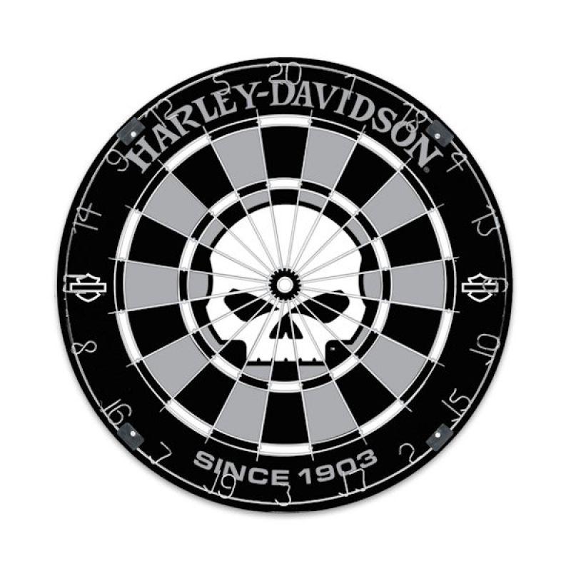 Harley Davidson - Willie G Skull Logo Dartboard