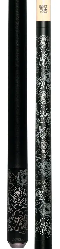 Koda - KDV30BK Matte Black with Silver Rose