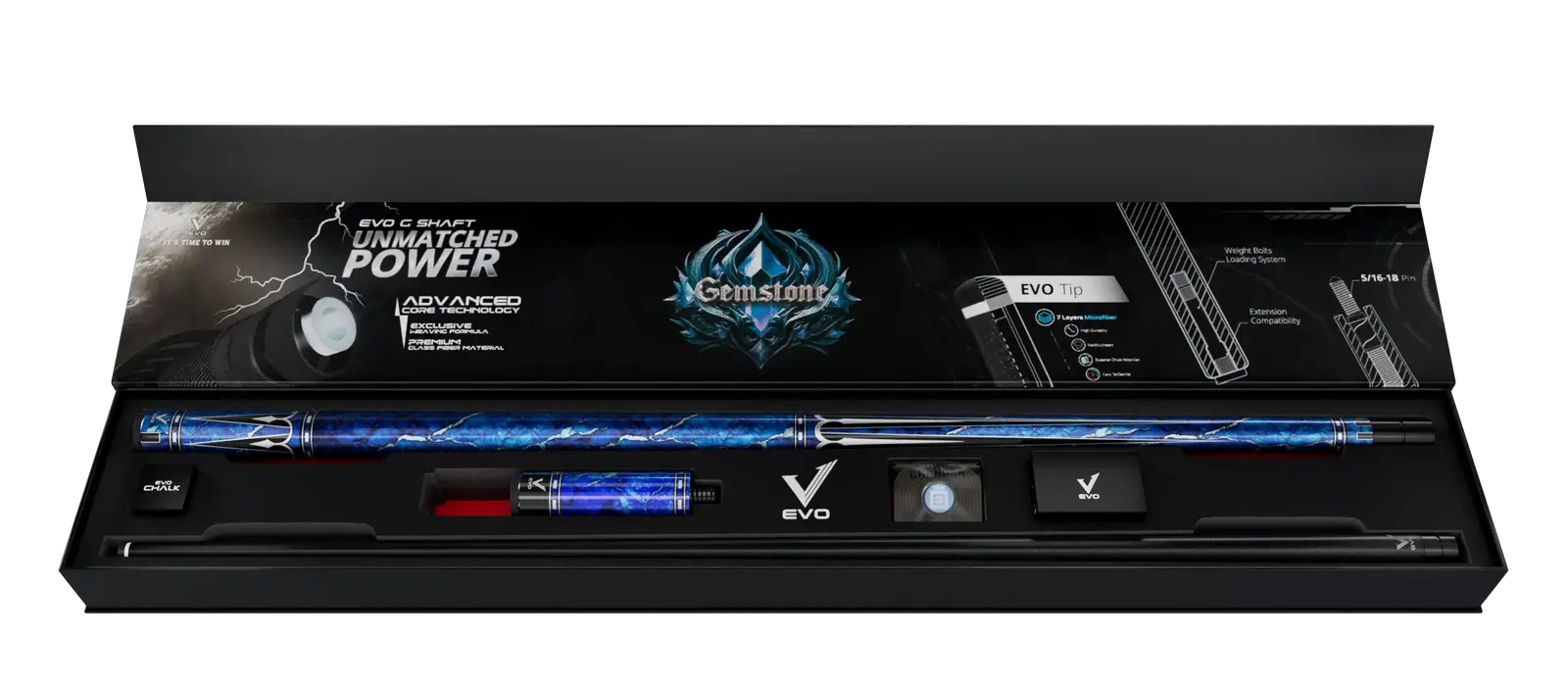 Evo - Gemstone Series - Play Cue - MaxBing Edition, image 3
