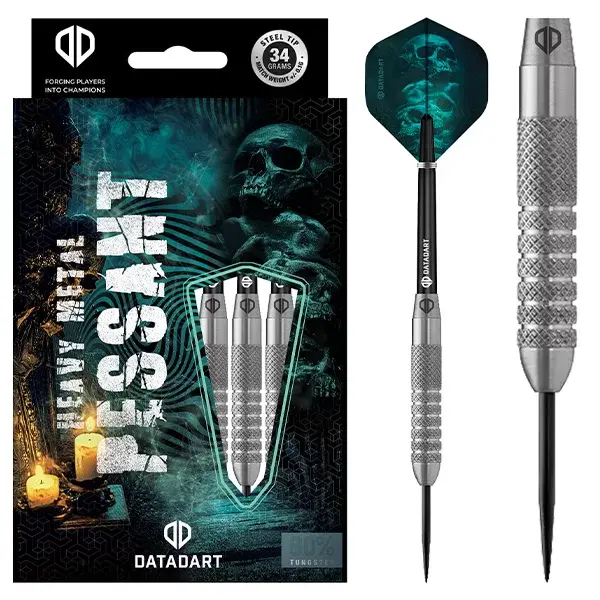 Datadart - Heavy Metal 'Pessant' 80% Tungsten - Steel Tip Set