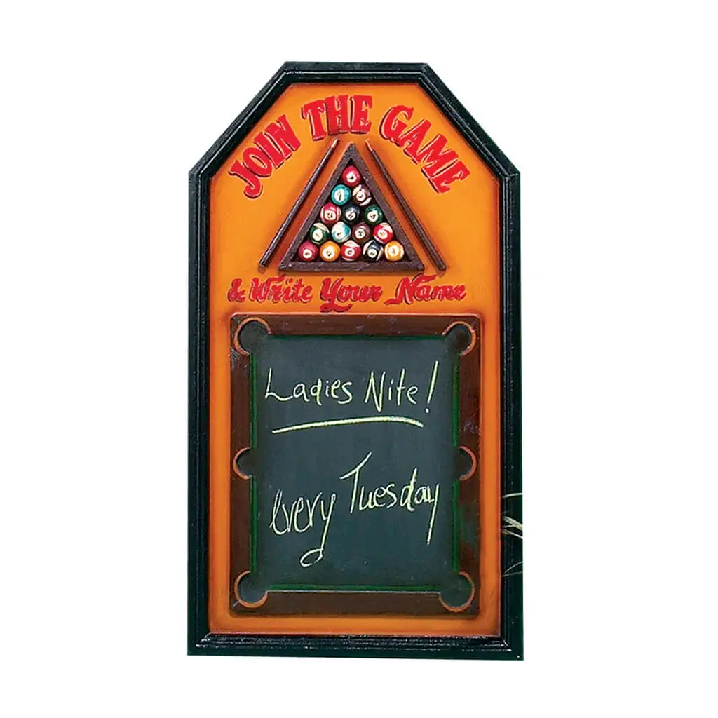 Canada Billiard - 'Join the Game' Pub Sign
