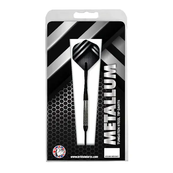 British Darts - 'Metallum' - Tungsten Steel Tip Set