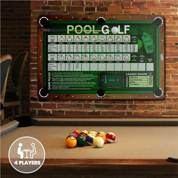 F.G. Bradley's - Pool Golf Game Board