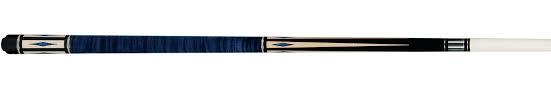 Pechauer - P09M Black Maple with Blue Stained Figured Maple Wrap