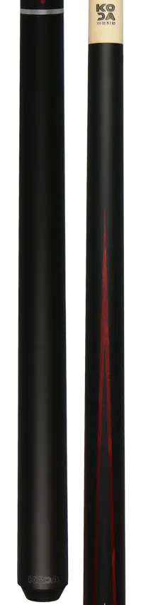 Koda - KD47RD Matte Black with Red and Silver Graphic, image 2