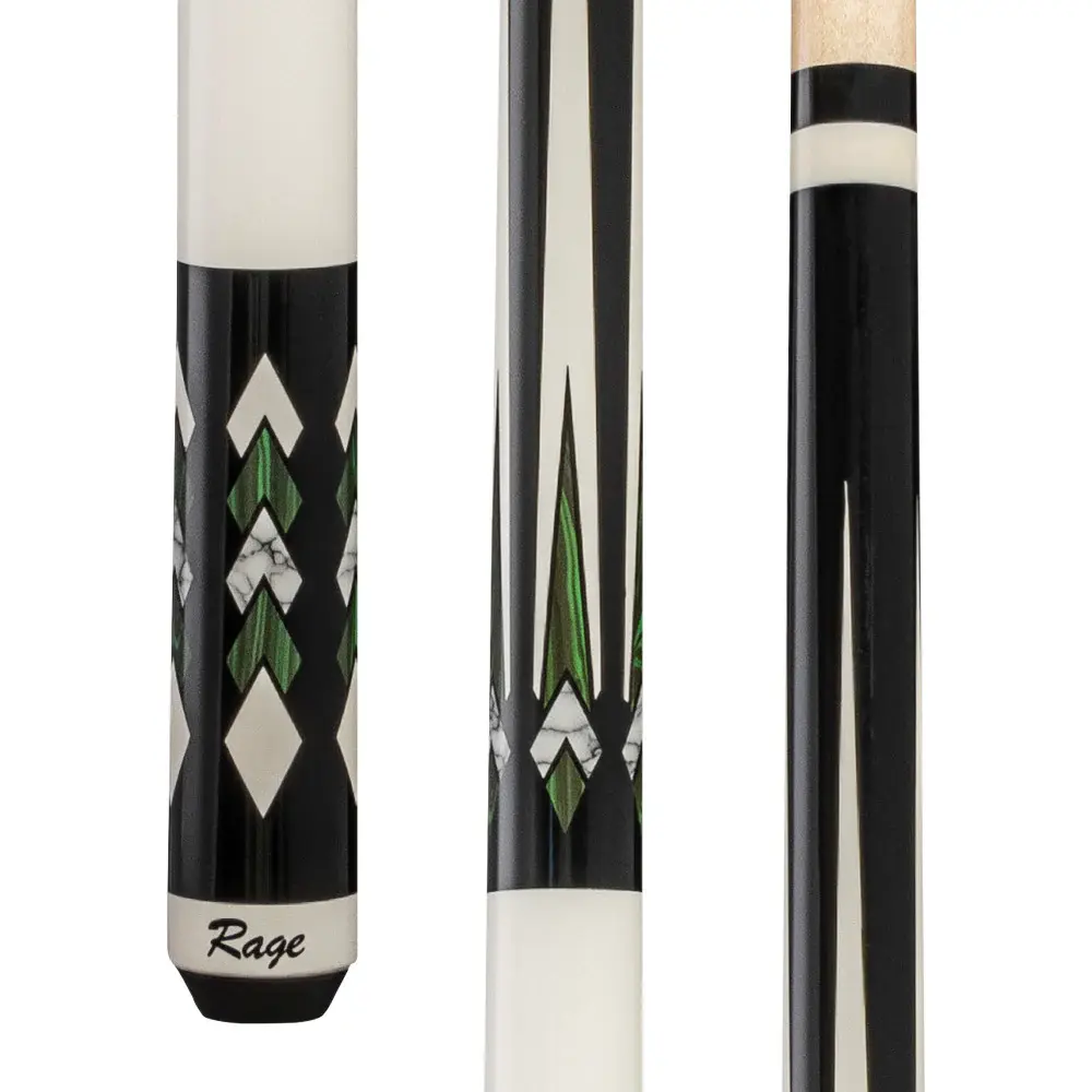 Rage - RG221 Green Cascade Wrapless Cue