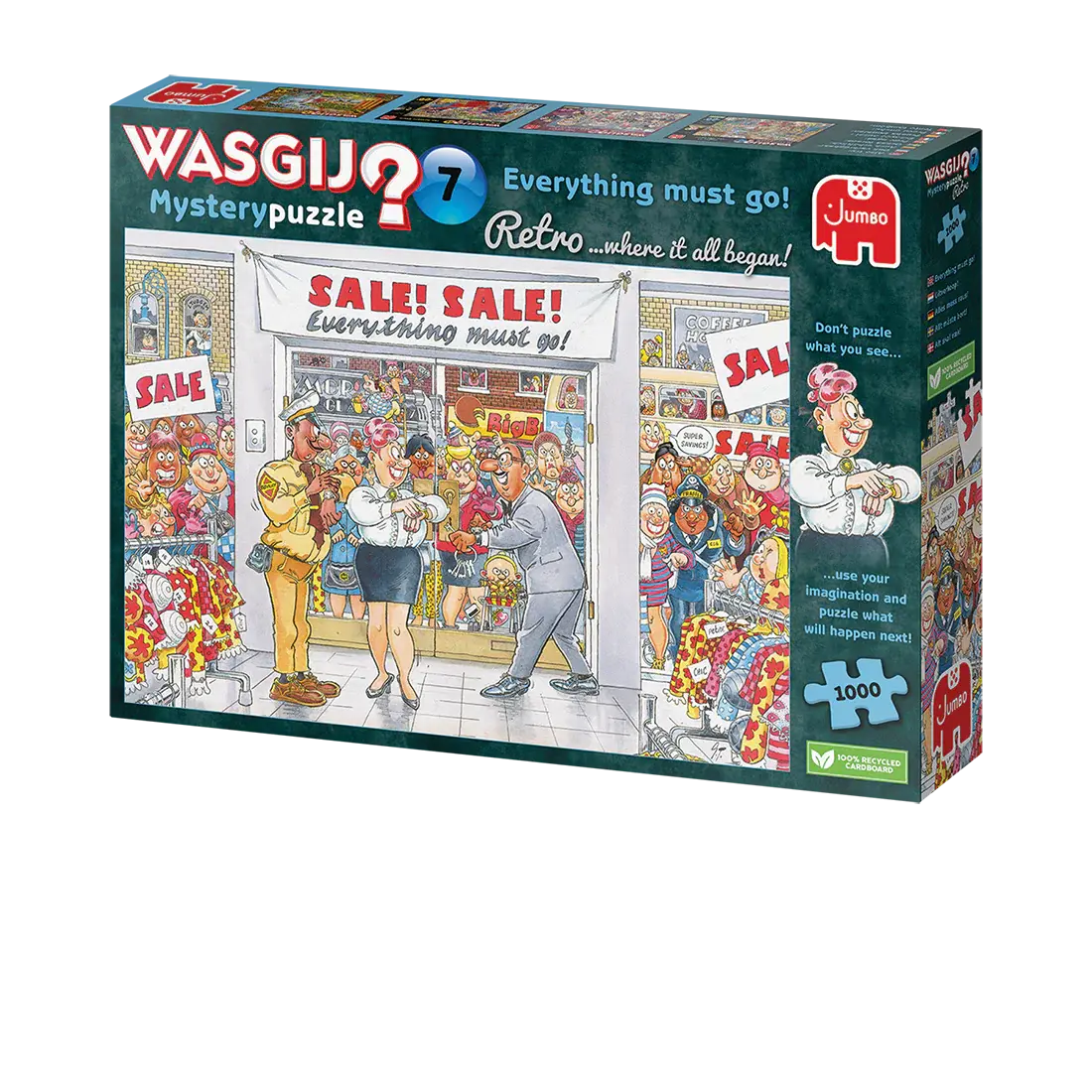 Wasgij - 1000 Piece Mystery Puzzle - #7 Everything Must Go