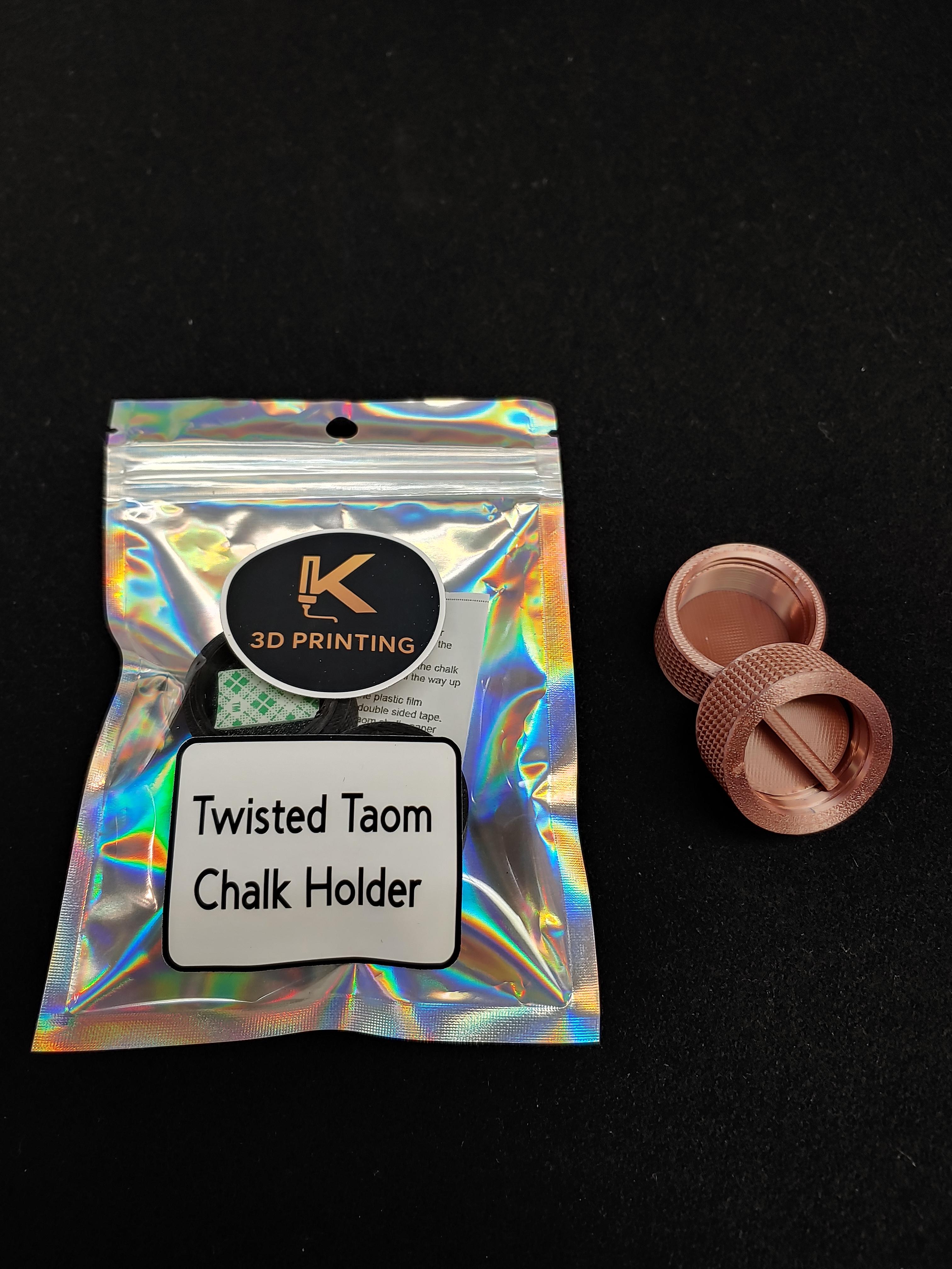 K 3D Printing - Twisted Taom Chalk Holder