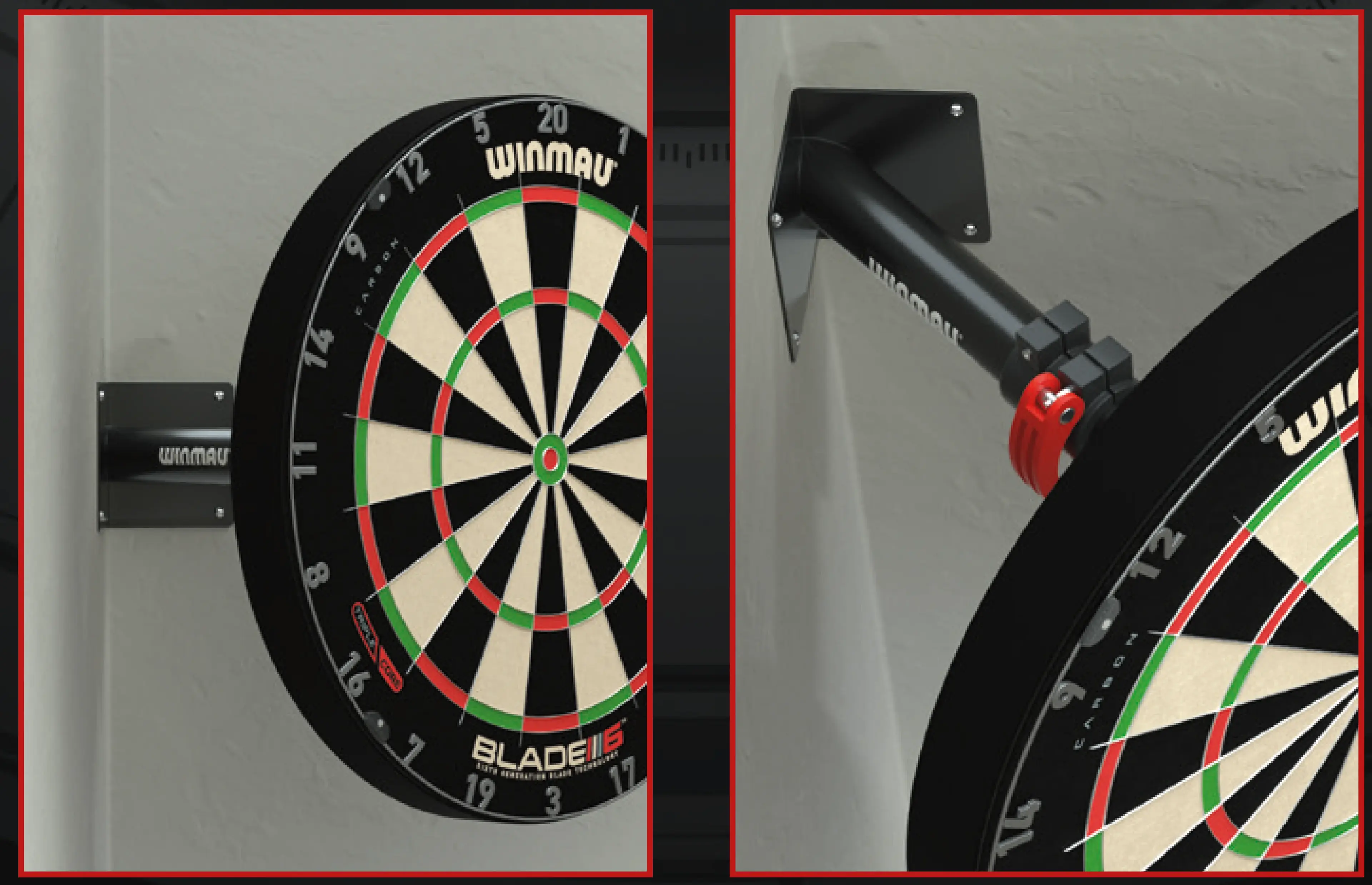 Winmau - Edge Telescopic Corner Bracket