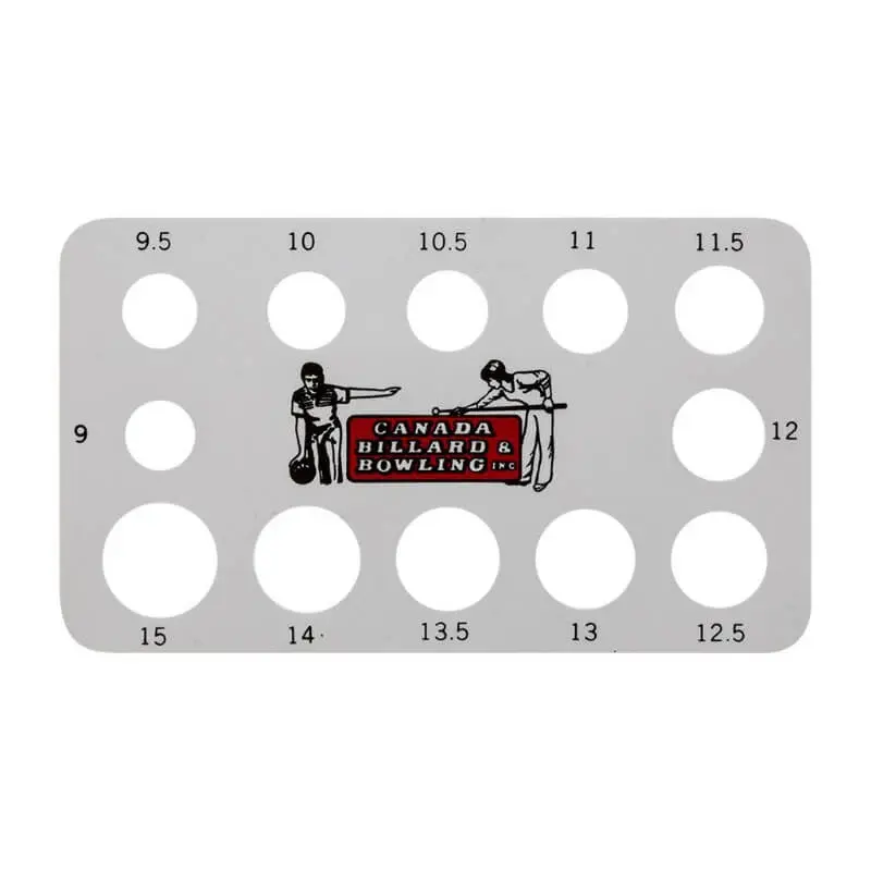 Canada Billiards - Cue Tip Gauge