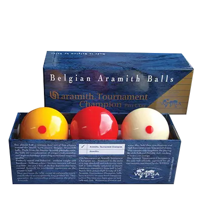 2 1/16" - Aramith Tournament Champion - Carom Ball Set