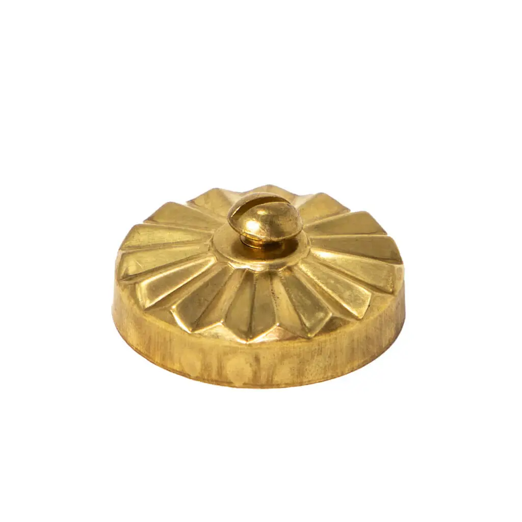 AVO Gameroom - Brass Bolt Cap w/ Screw