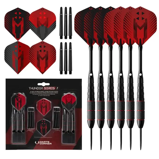 Darts Corner - Thunder Series 1 - Steel Tip Set