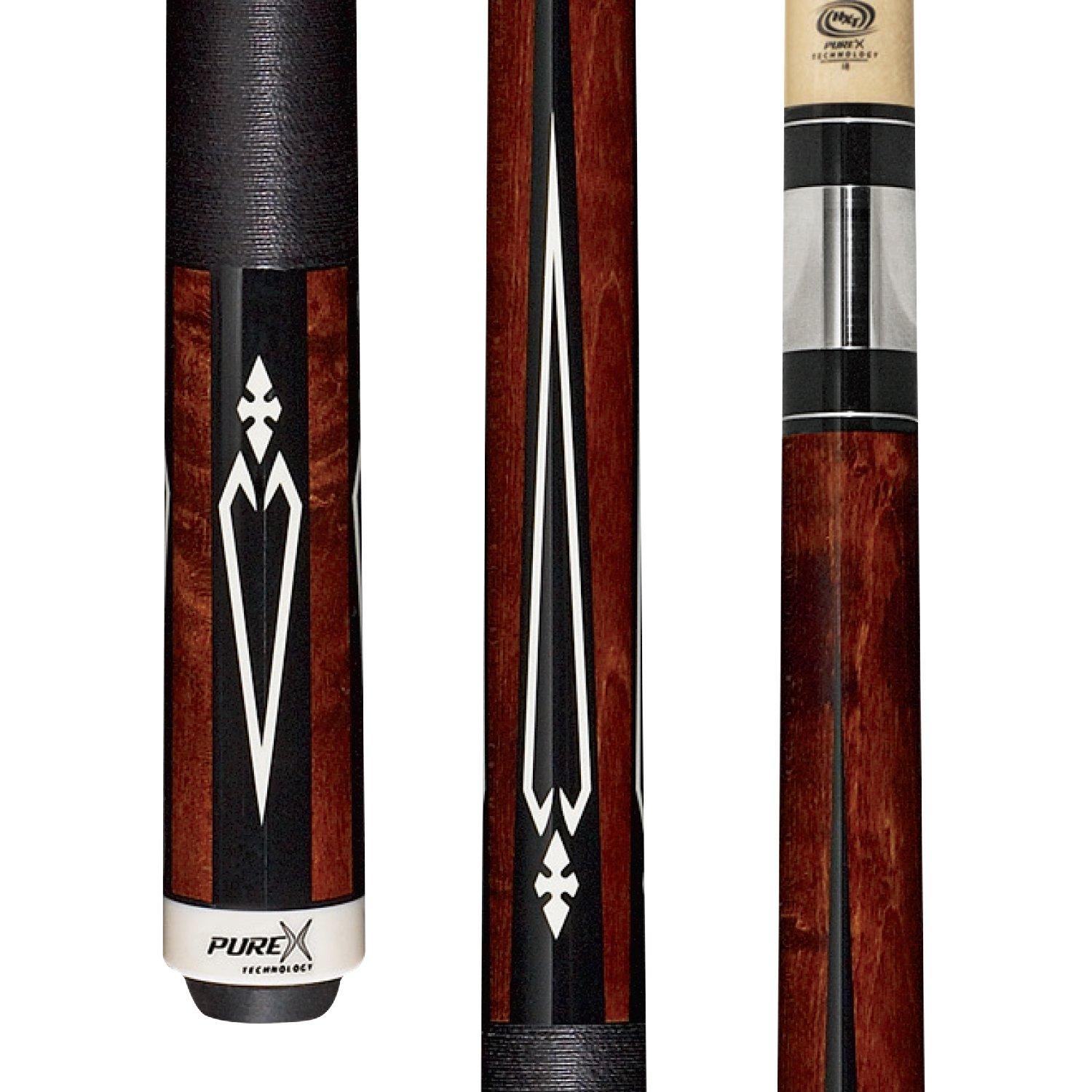 Pure X - HXT15 Walnut Stained Birdseye Cue