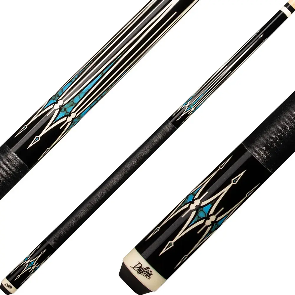 Dufferin - D-355 Black Turquoise Cue
