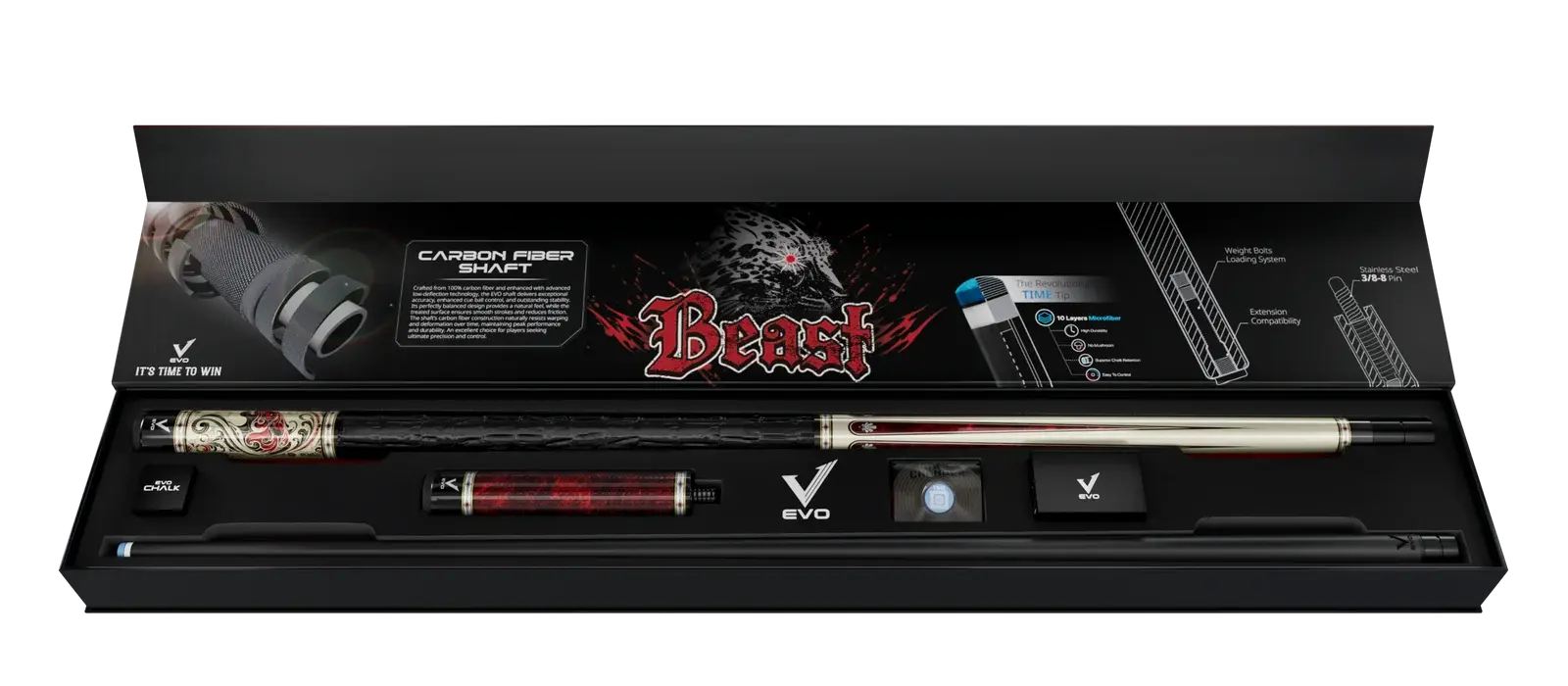 Evo - Beast Series - Play Cue - Maxbing Edition, image 3