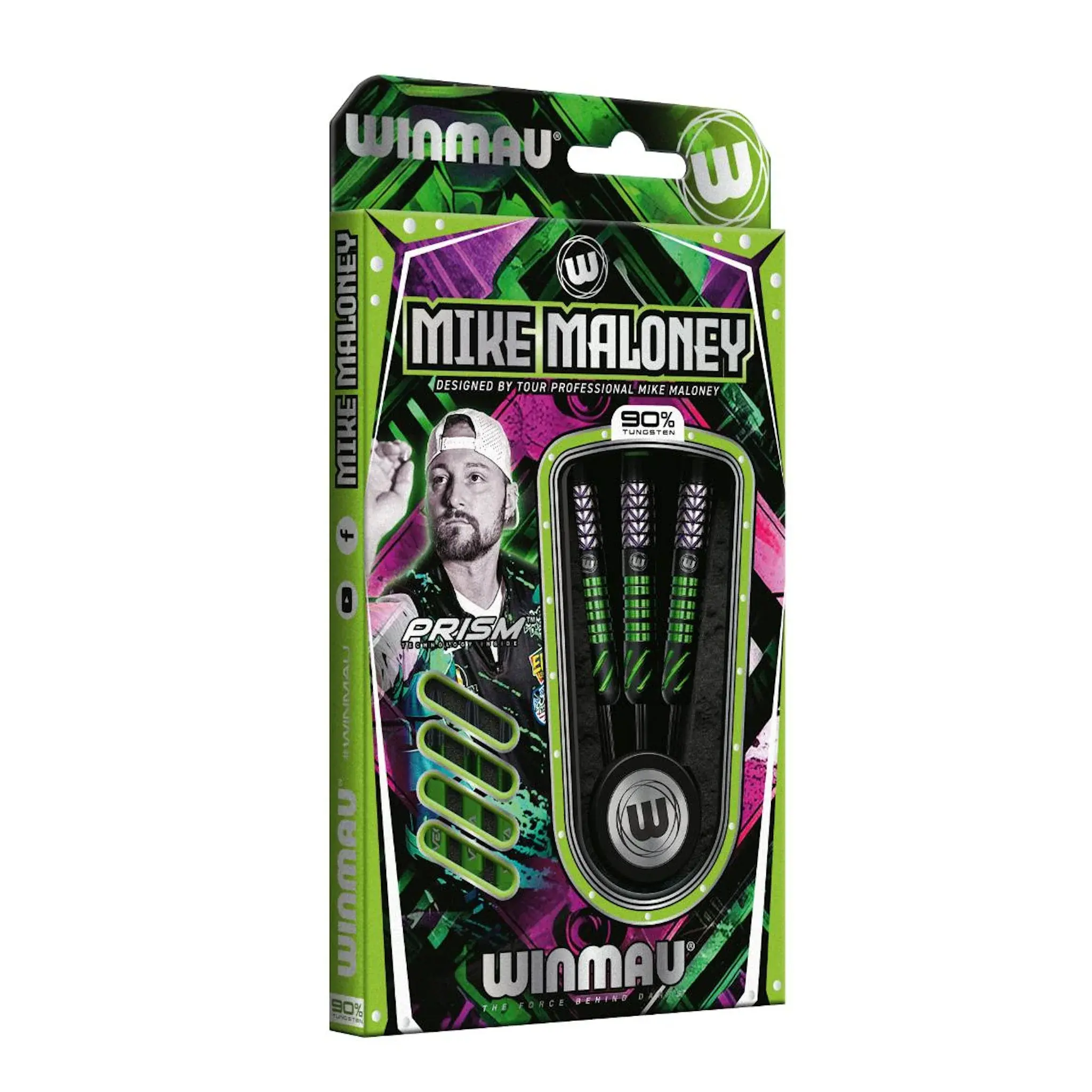 Winmau - Mike Maloney 90% Tungsten - Steel Tip Set