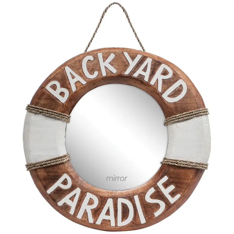 Ram - Backyard Paradise Buoy Mirror