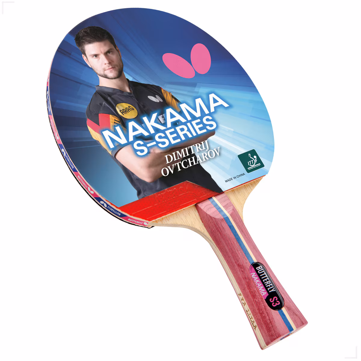 Butterfly - Nakama S-Series Racket - S3