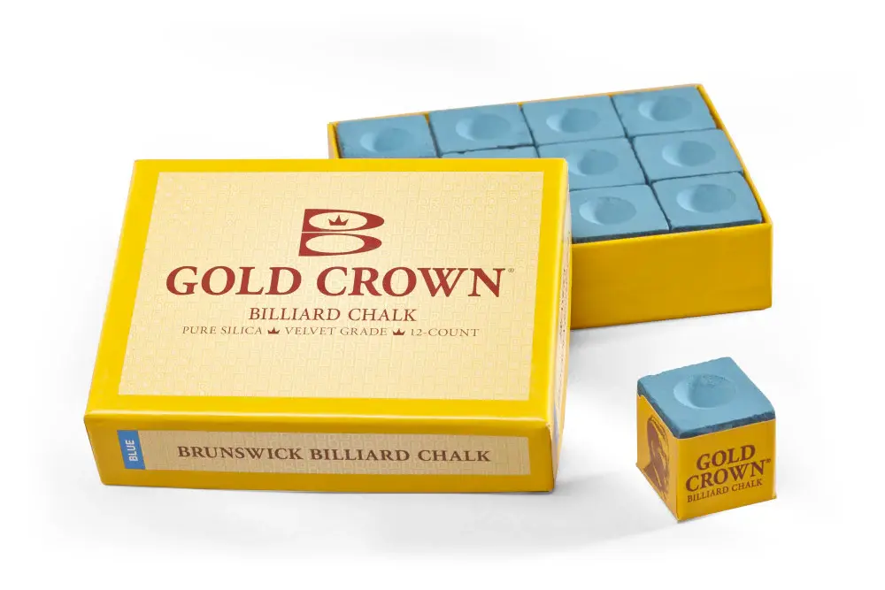 Brunswick - Gold Crown Chalk - 6 Pack