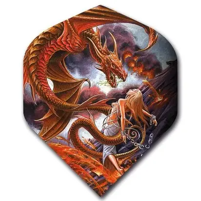 Alchemy - Dart Flights , No2 , Std - Forge of Vesuvius