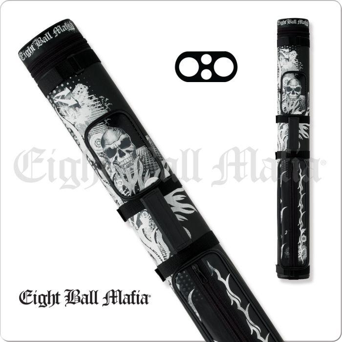 Eight Ball Mafia - EBMC22A - White Flame Skull Case